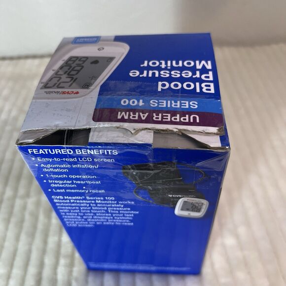 Blood Pressure Monitor Series 100. Upper Arm. Batteries Included. - Picture 4 of 12